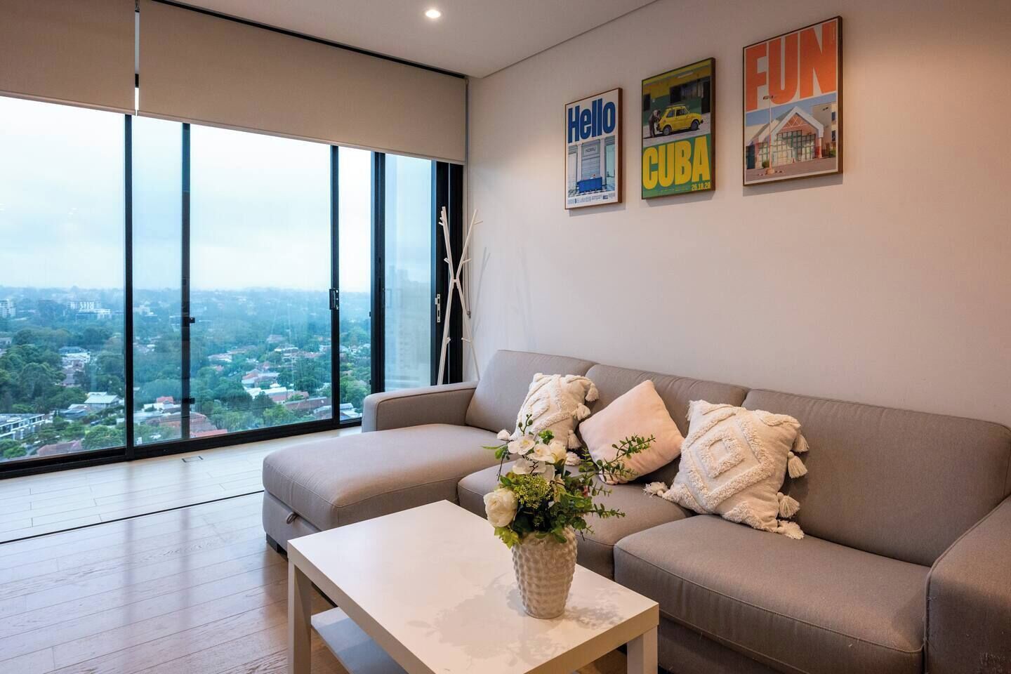 High-rise1br  Views Free Parking St Leonards - 고든