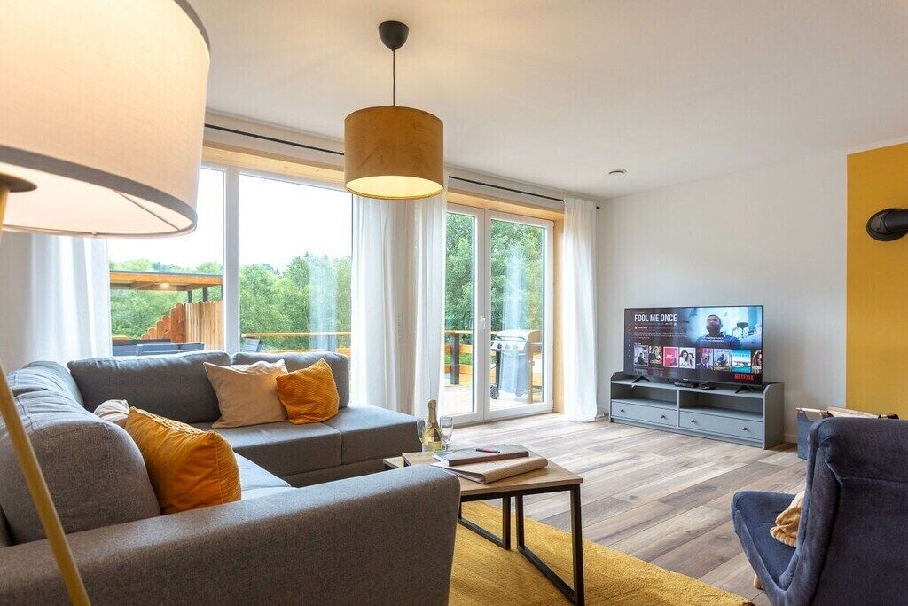 Smart TV, chimenea