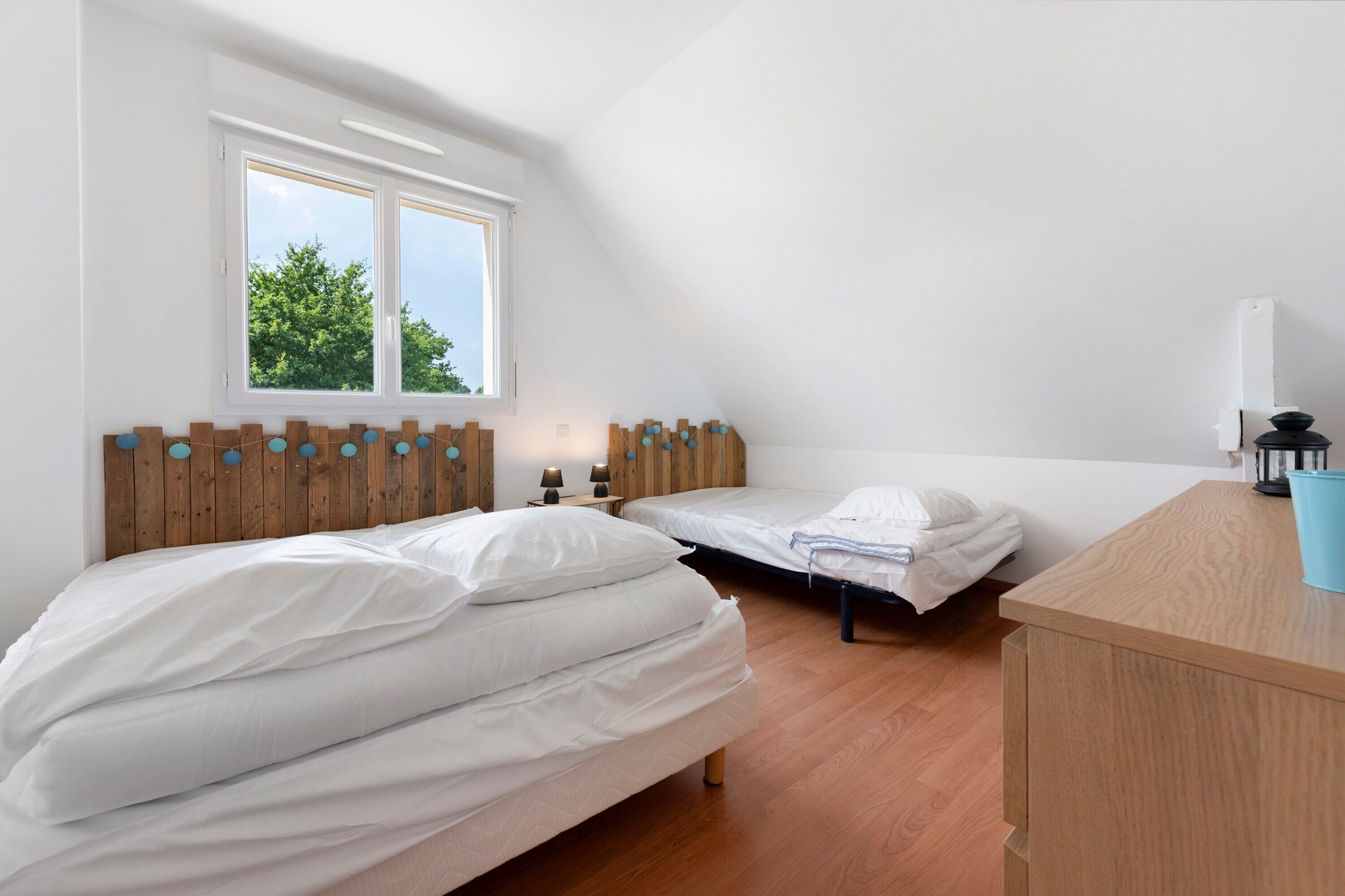 2 slaapkamers, wifi