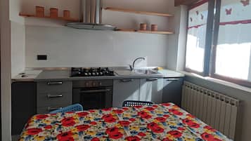 Kühlschrank, Ofen, Herdplatte, Geschirrspüler