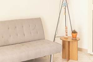 Leilighet, 1 dobbeltseng med sovesofa | Oppholdsområde