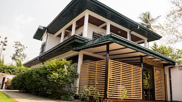 Deluxe-Villa, 3 Schlafzimmer, Strandblick | Außenbereich