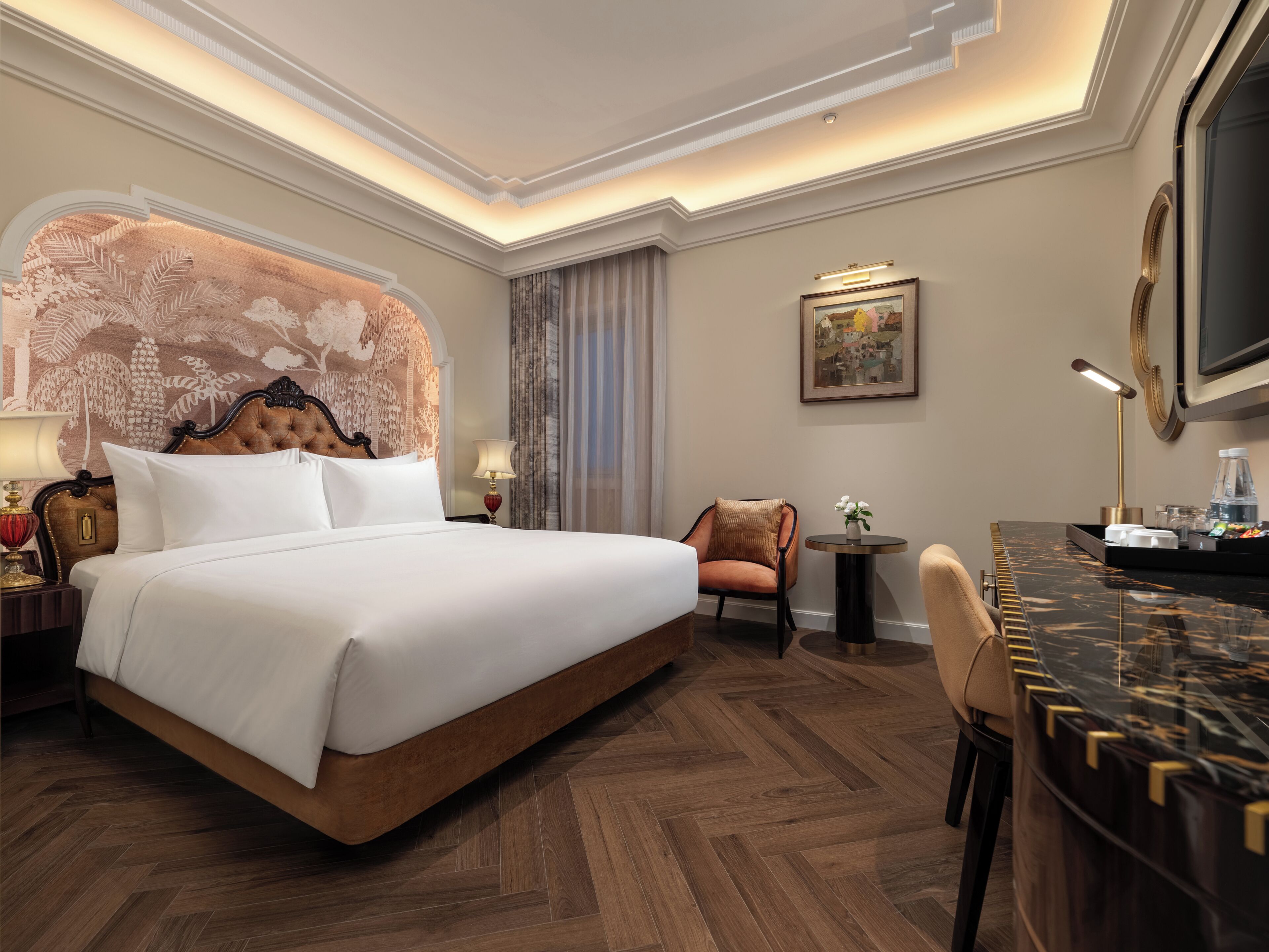 Executive Double room | Camas com colchões de espuma com sistema de memória, frigobar