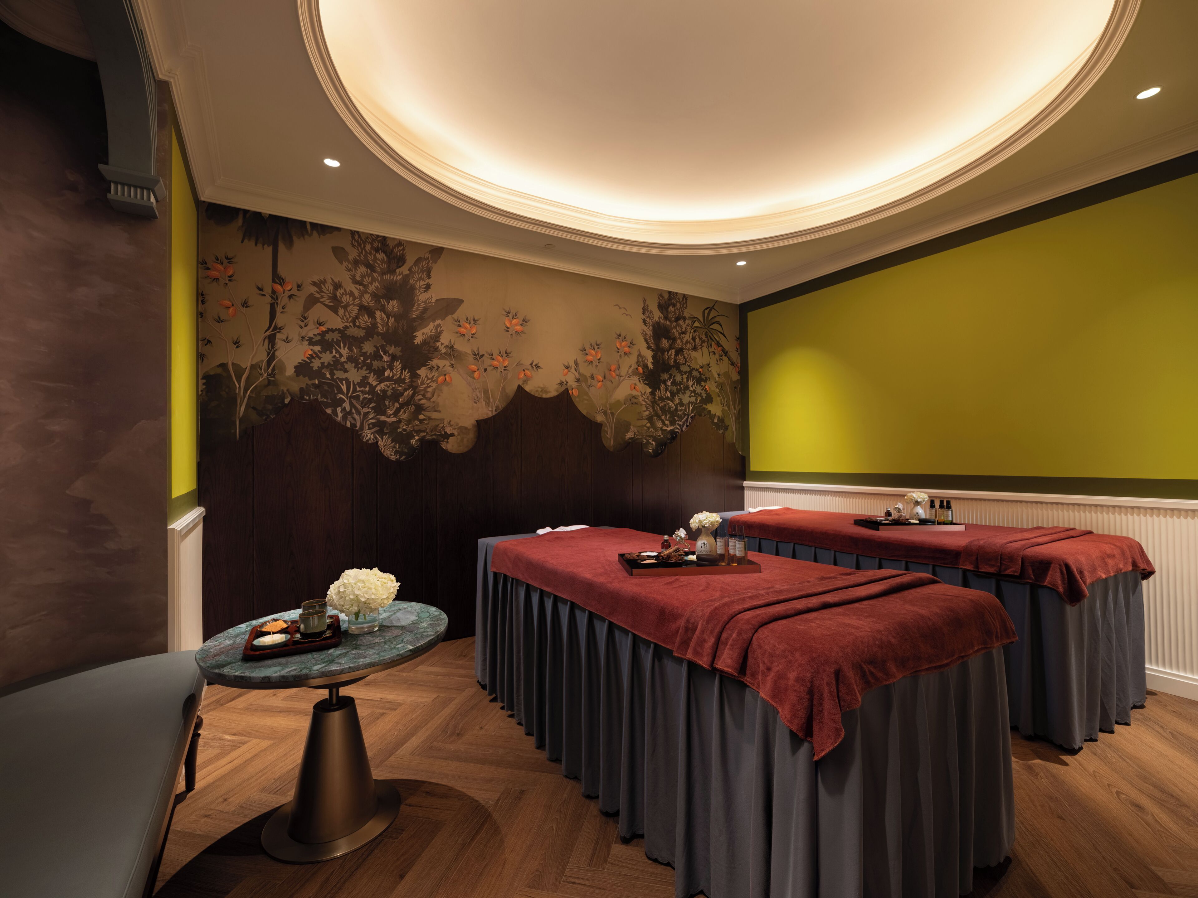 Espace de soins pour les couples, sauna, hammam, soins corporels