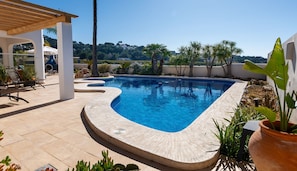 Pool - Exceptional Villa with Sea Views, Heated Pool, and Inspiring Design (La Sabatera)