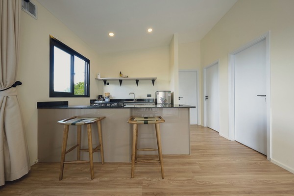 Family Suite, Valley View | Private kitchen | Coffee/tea maker, fridge, microwave, oven