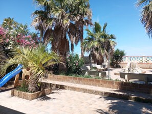 Façana frontal de l'allotjament