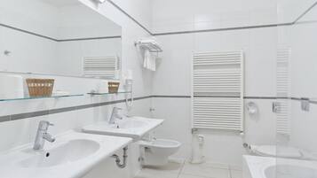 Superior Double Room, City View | Bathroom | Slippers