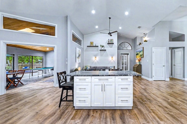 Interior - Resort-Style Estate w/ Heated Pool, Theater & Pickleball (Seminole)