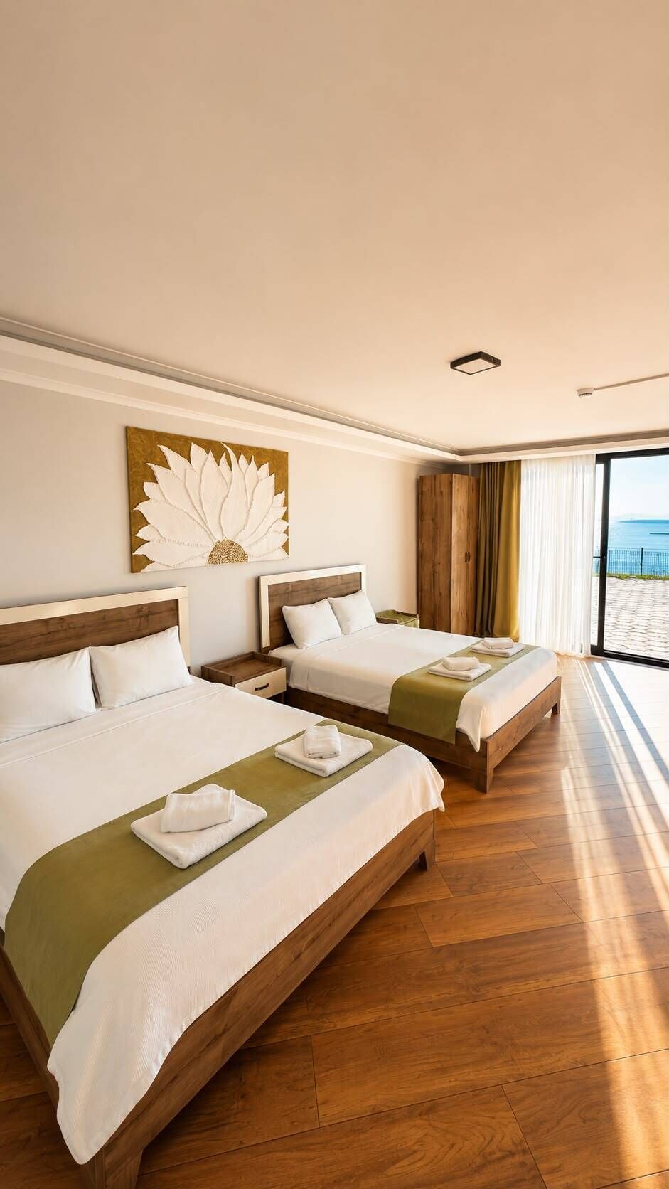 Classic Quadruple Room, Balcony, Sea View | Free WiFi