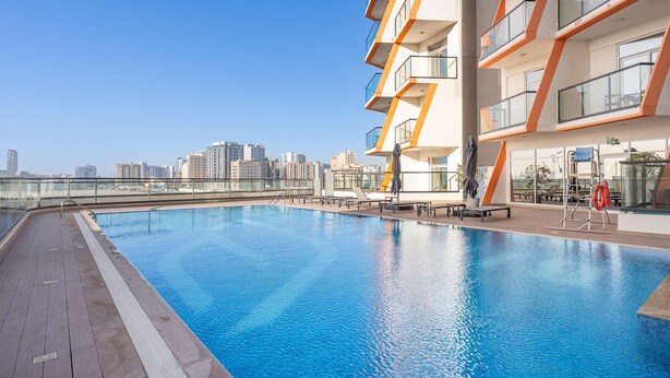 Unclassified image, 1 of 40, button - Free Housekeeping Visits During Your Stay - Stayshort - Stylish 1 Bed Apartment in Al Jaddaf for 2 With Pool Gym (Dubai)