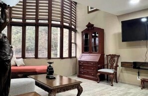 Smart TV, DVD player, books, video library - Luxury Stay in Pedregal - Perisur Loft 3 (Ciudad de México)