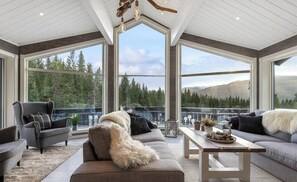 Unclassified image, 4 of 15, button - Spacious modern cabin in a quiet setting on Voss (Vestland)