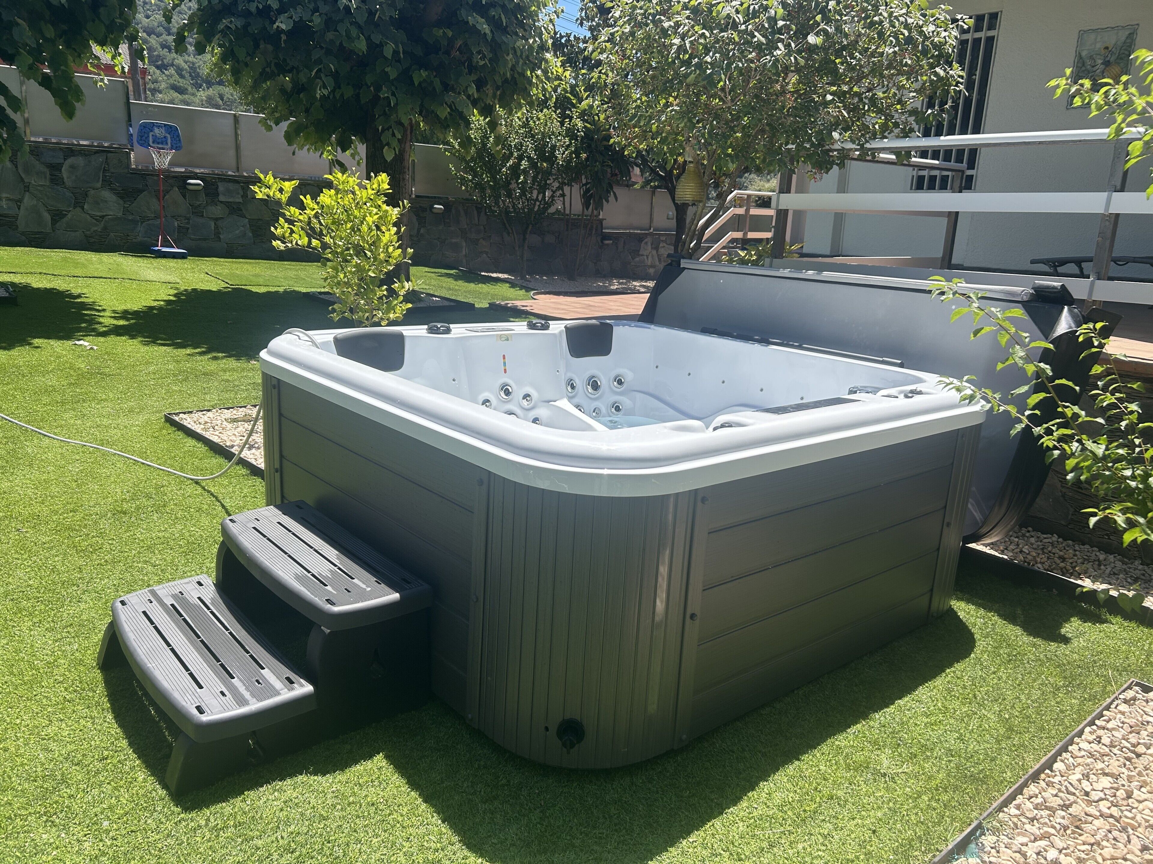 Bubbelpool utomhus
