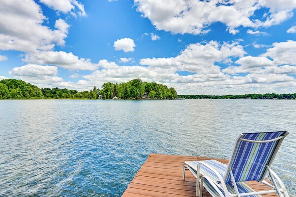 Lakefront Family Retreat In Battle Creek W/ Dock - Fort Custer Recreation Area, Augusta