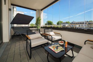 Property grounds - Luxury 4-Room Apt in Japandi-Style I Prime Location I Family-Friendly I Balcony I Kitchen I Netflix I Free Parking I 105 m2 (Eltville am Rhein)