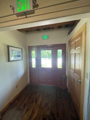 Interior - 3-bedroom historic barn, near peaceful Suttons Bay with AC, and Views of the Bay (Suttons Bay)