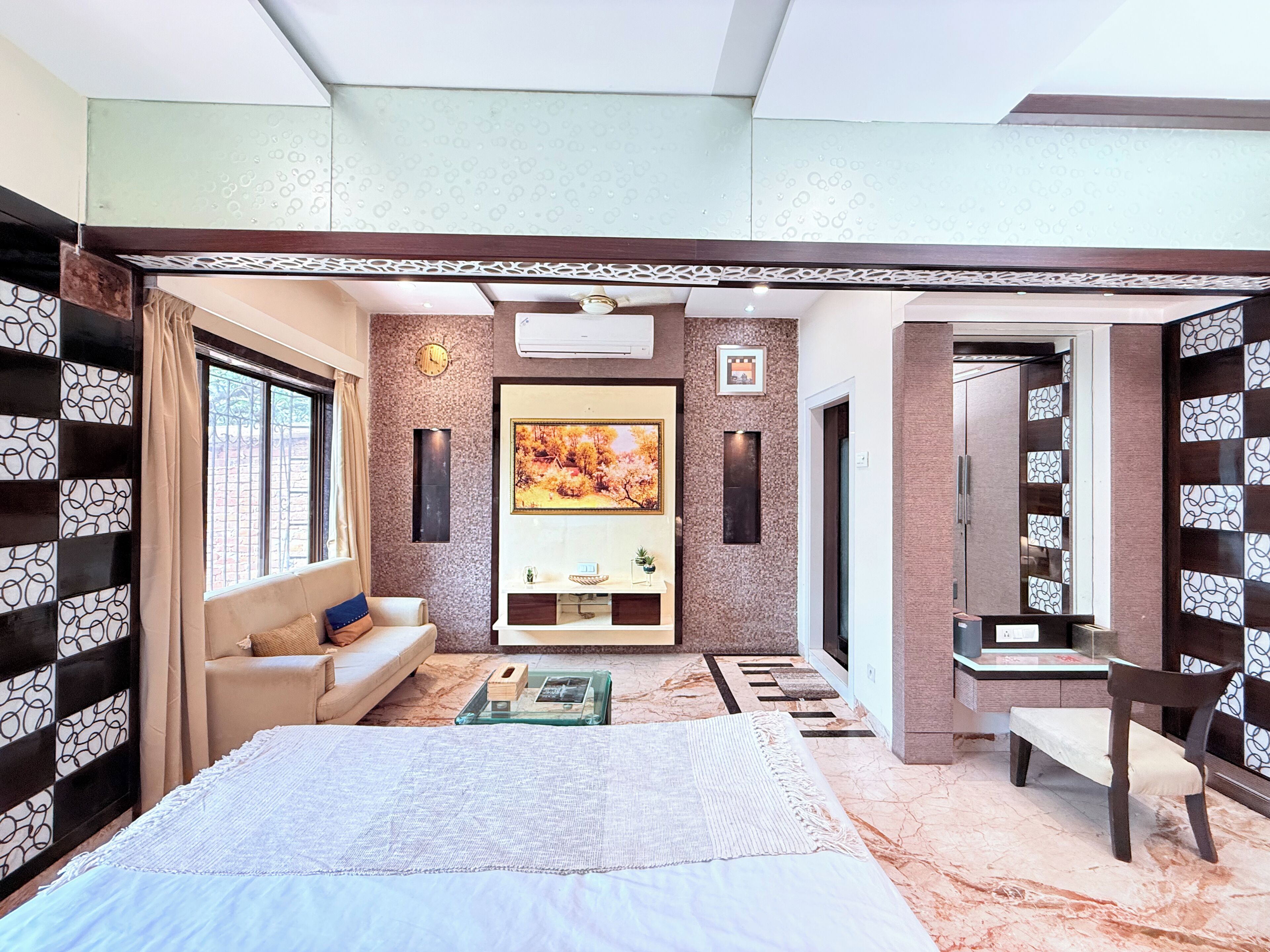4 habitaciones, tabla de planchar con plancha y wifi gratis 