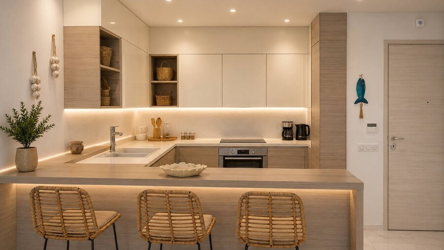 Serene Retreat Elegant Nabeul Apartment With Ocean Views