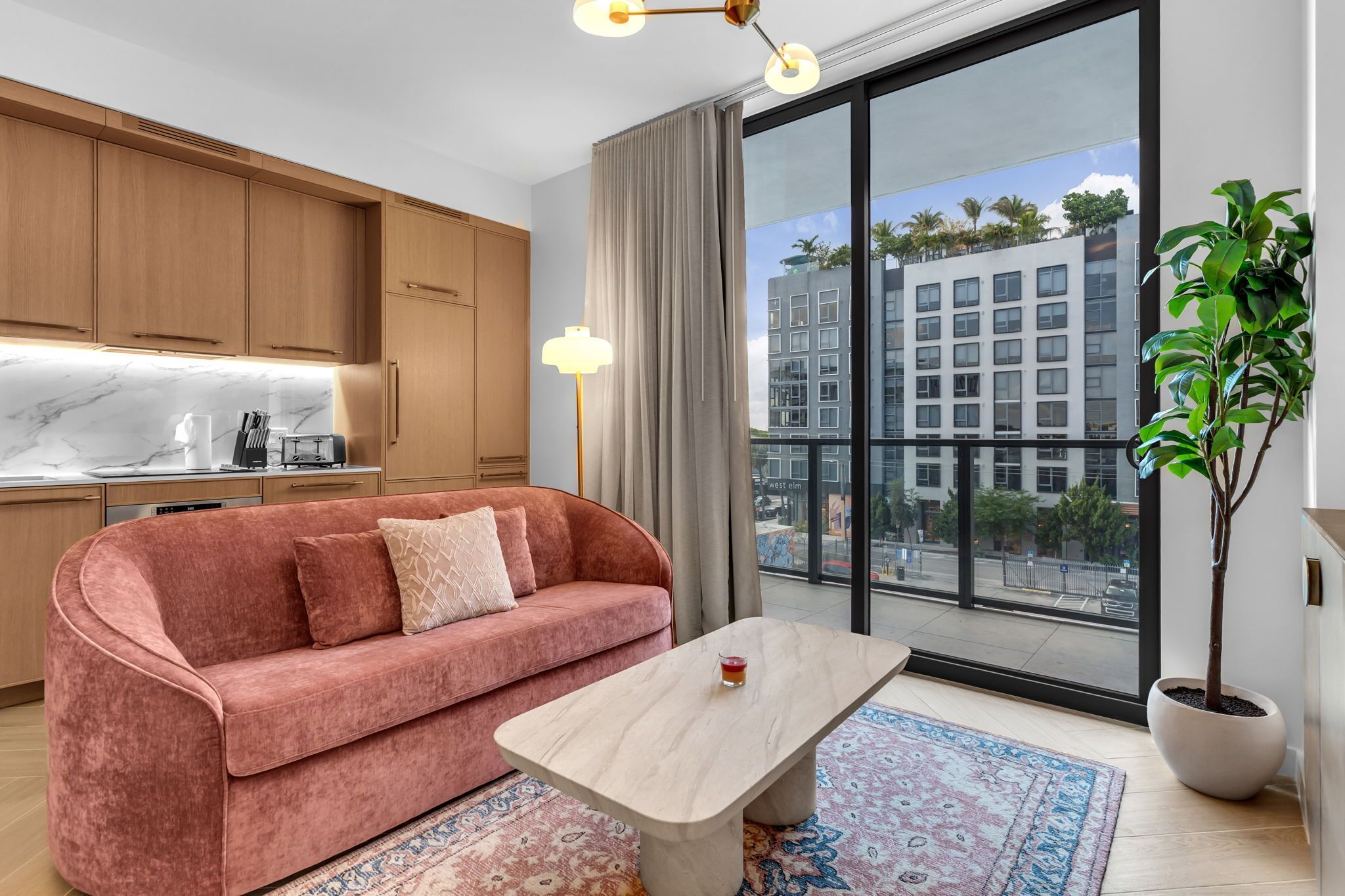 Apartment, Klimaanlage, Stadtblick | Wohnbereich