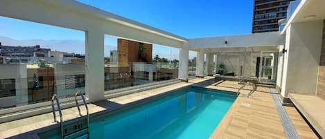 Seasonal outdoor pool