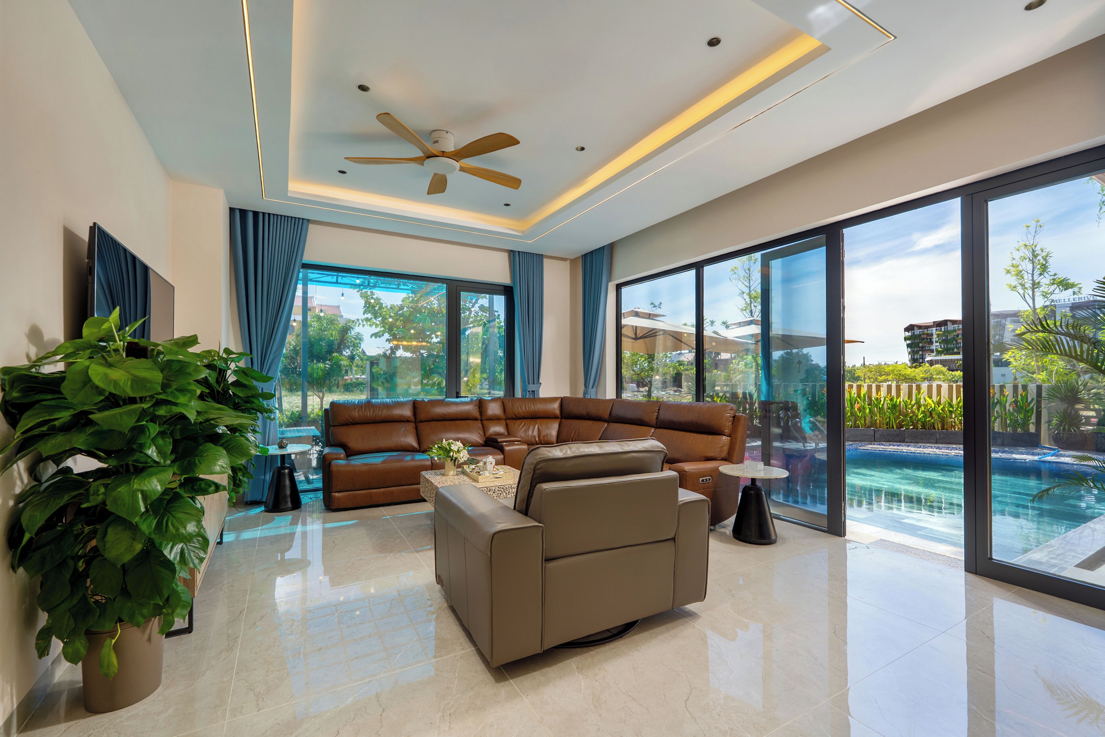 Lobby sitting area
