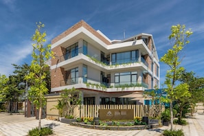 Fachada del alojamiento