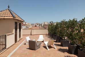 Terrace/patio - El Racimo Apartment 1B (Málaga)