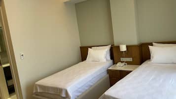 Deluxe Twin Room, City View | Peti besi dalam bilik, kalis bunyi, seterika/papan seterika