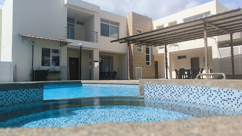 House with a private pool in the exclusive Montecristi Golf Resort & Villas