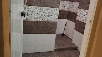 Economy Single Room, Bay View | Bathroom | Bathrobes, towels, soap