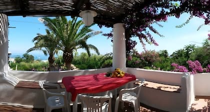 Casa Marel - Stromboli: Independent House with Garden and Two Terraces