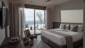 7 bedrooms, iron/ironing board, WiFi, bed sheets - Villa Aeterna - Exclusive 7-Bedroom Villa. Spectacular Sea Views & Total Privacy (Viannos)