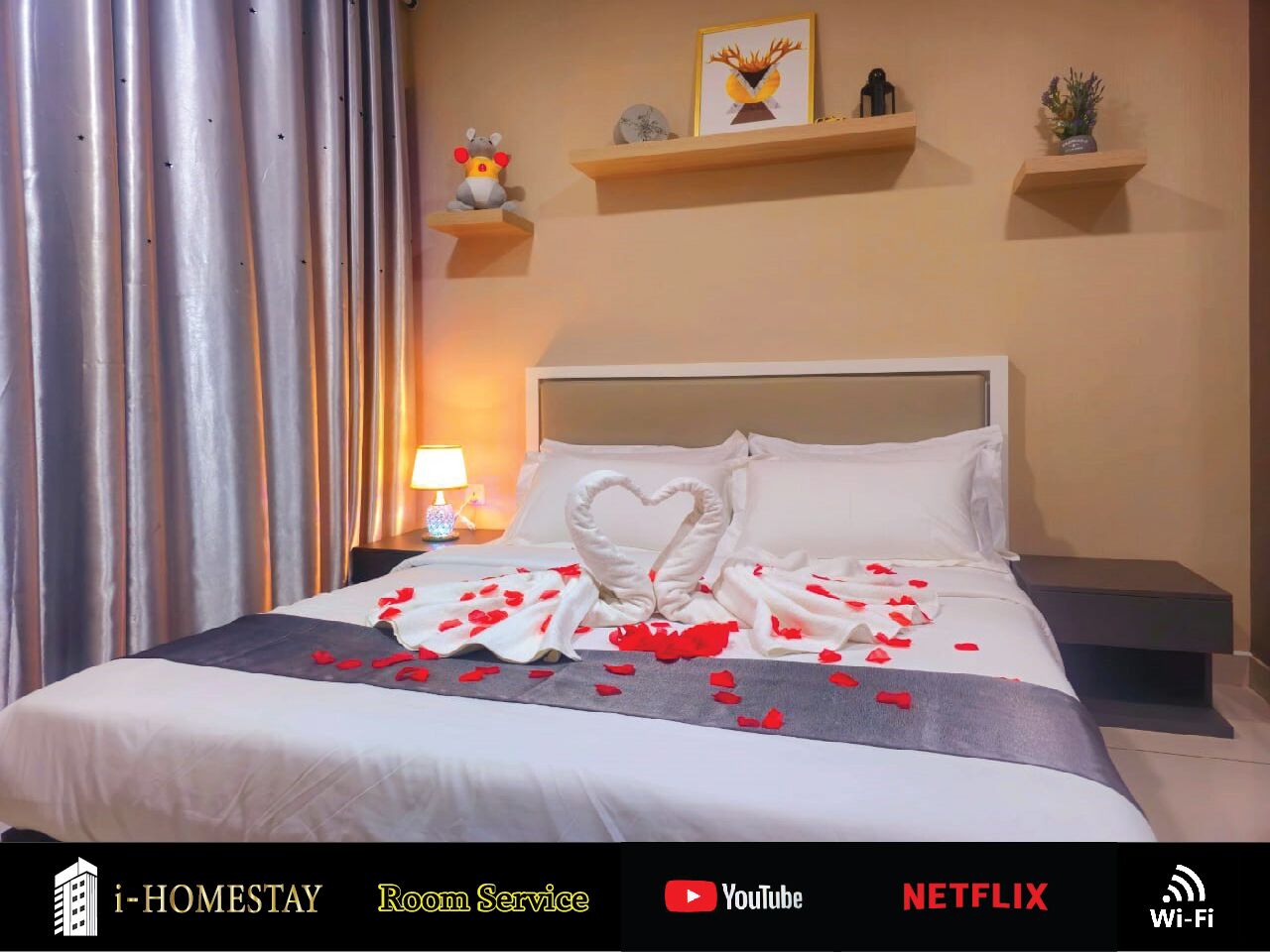 Kondo Mewah, 1 kamar tidur, Bebas Asap Rokok, pemandangan kebun | Seprai katun Mesir, seprai premium, dan setrika/meja setrika