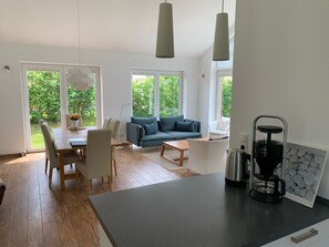 Interior - Seafarer's House: Sea View, Private Terrace & Wi-Fi (Kosel)