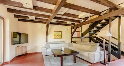 Large, comfortable holiday home with a garden