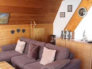 Living area - Chalet Iris, (Flumserberg Tannenheim), by Interhome (Flumserberg Tannenheim)