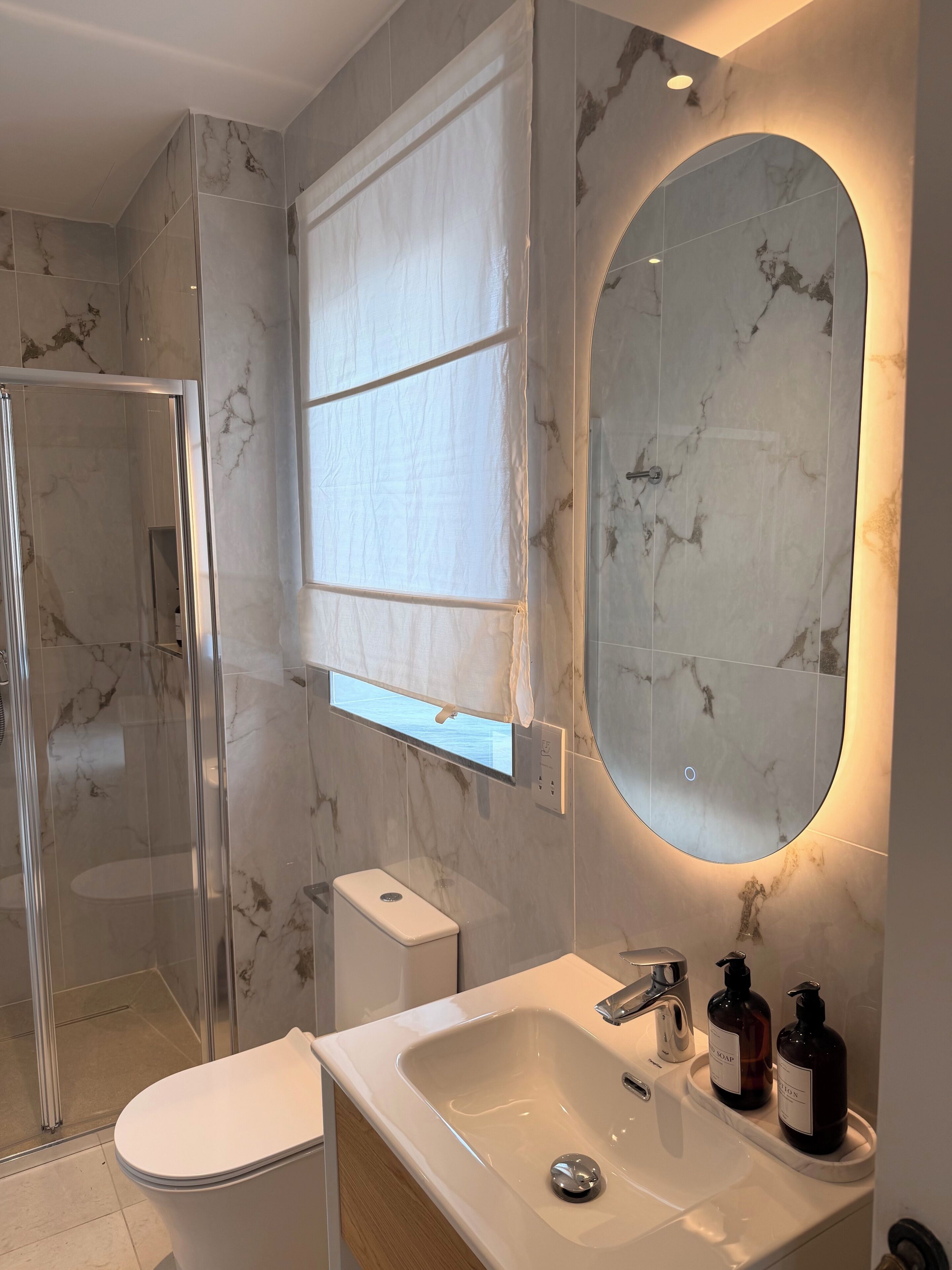 Classic Double Room, Partial Sea View | Bathroom