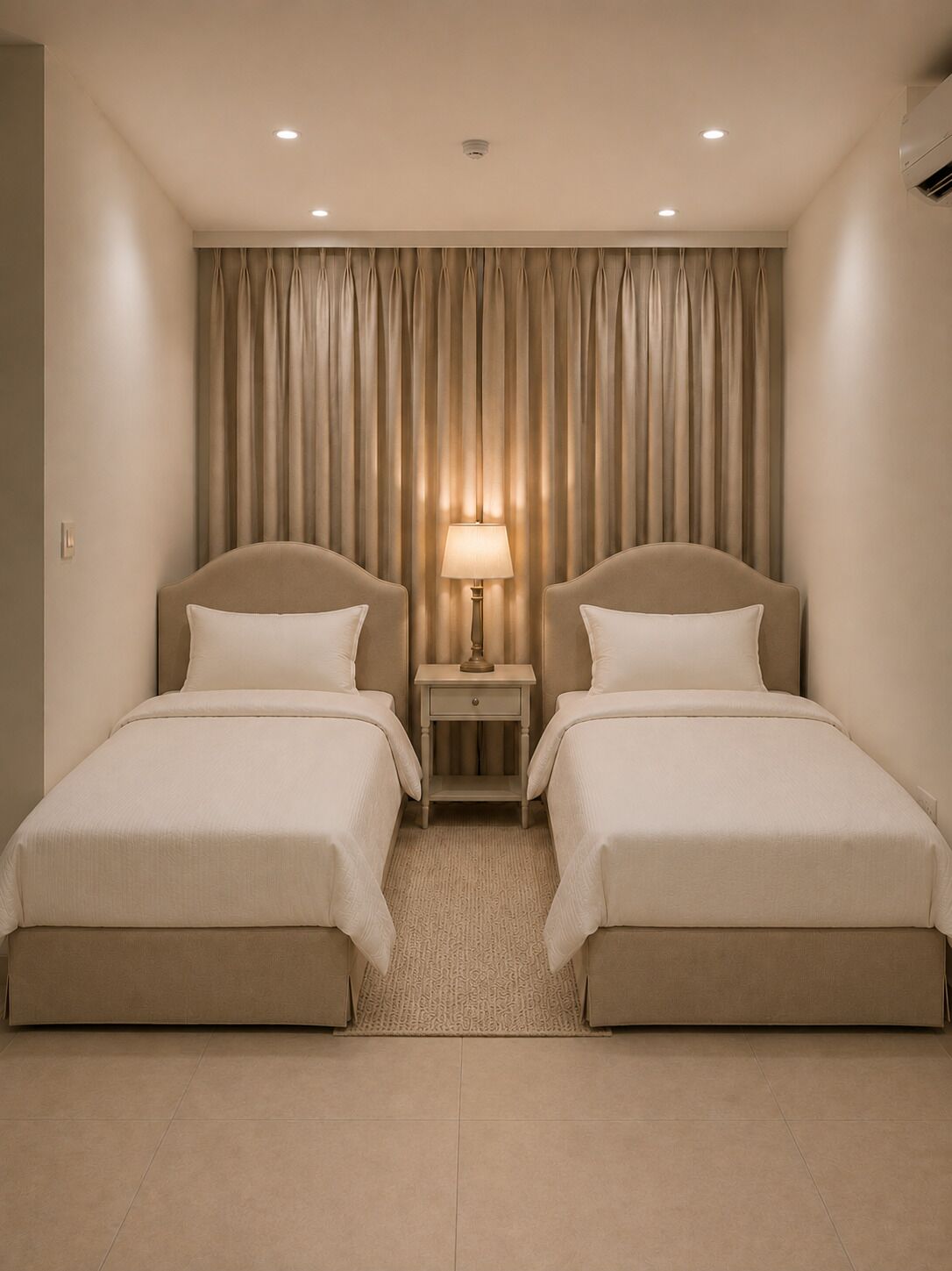 Quadruple Room | Desk, blackout curtains, iron/ironing board, WiFi