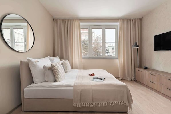 Iron/ironing board, travel cot, WiFi, bed sheets - Pułaskiego 2A | Perfect for Couples (Kraków)