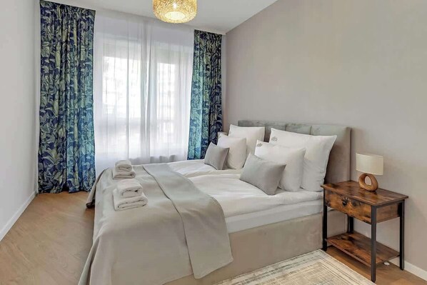 Iron/ironing board, WiFi, bed sheets - Śląska 12 | Comfortable Stay & Gym (Gdańsk)