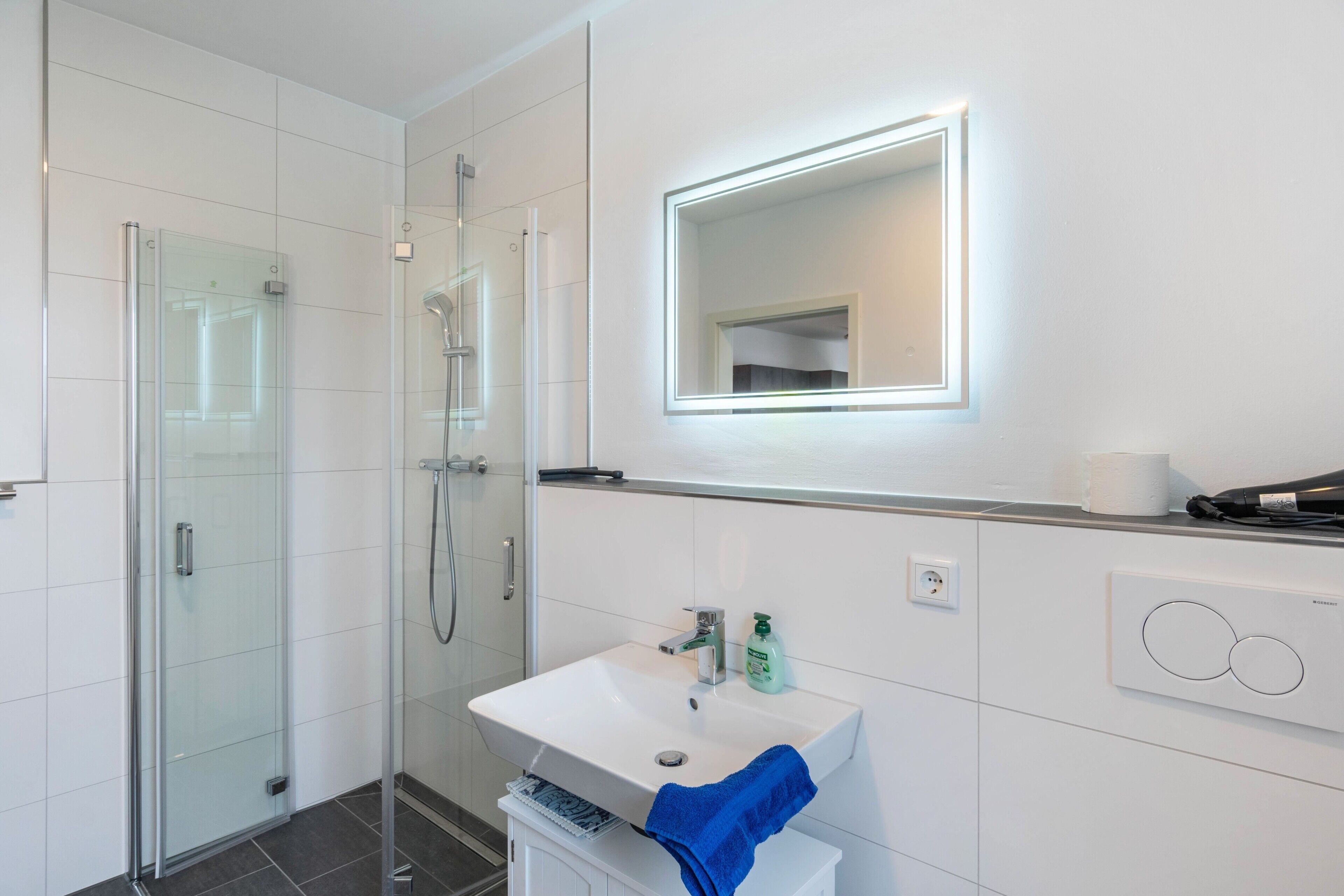 Dusche, Haartrockner
