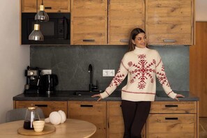 Fridge, microwave, stovetop, dishwasher - Polana Resort E04 | Bio-fireplace | Mountain View (Kościelisko)