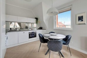 Coffee/tea maker, fridge, microwave, oven - Tartaczna 60B | Perfect Stay (Gdańsk)