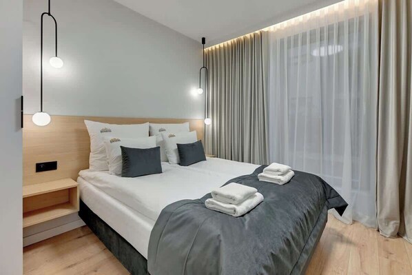 Iron/ironing board, WiFi, bed sheets - Grano Residence 1 | Riverside | Parking (Gdańsk)