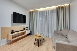 TV, offices - Grano Residence 1 | Riverside | Parking (Gdańsk)