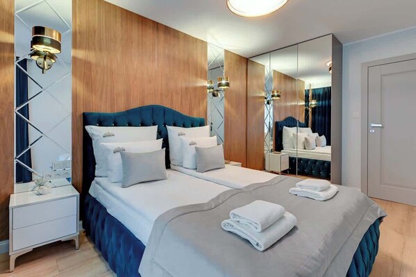 Iron/ironing board, WiFi, bed sheets - Przystań Letnica 17 | Comfortable Stay & Parking (Gdańsk)