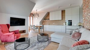 TV, offices - Nowa Motława 38 | River View | Pool & SPA (Gdańsk)