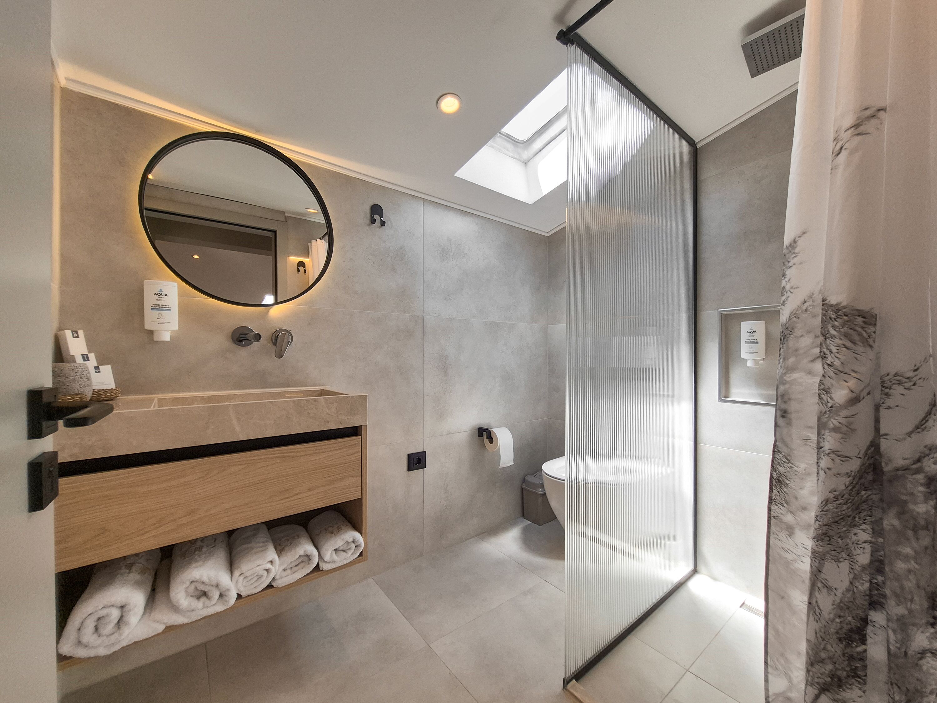 Appartement Confort, balcon, vue ville | Salle de bain