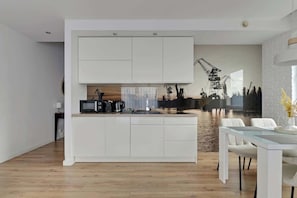 Dining - Sadova 23 with Balcony | City Center (Gdańsk)